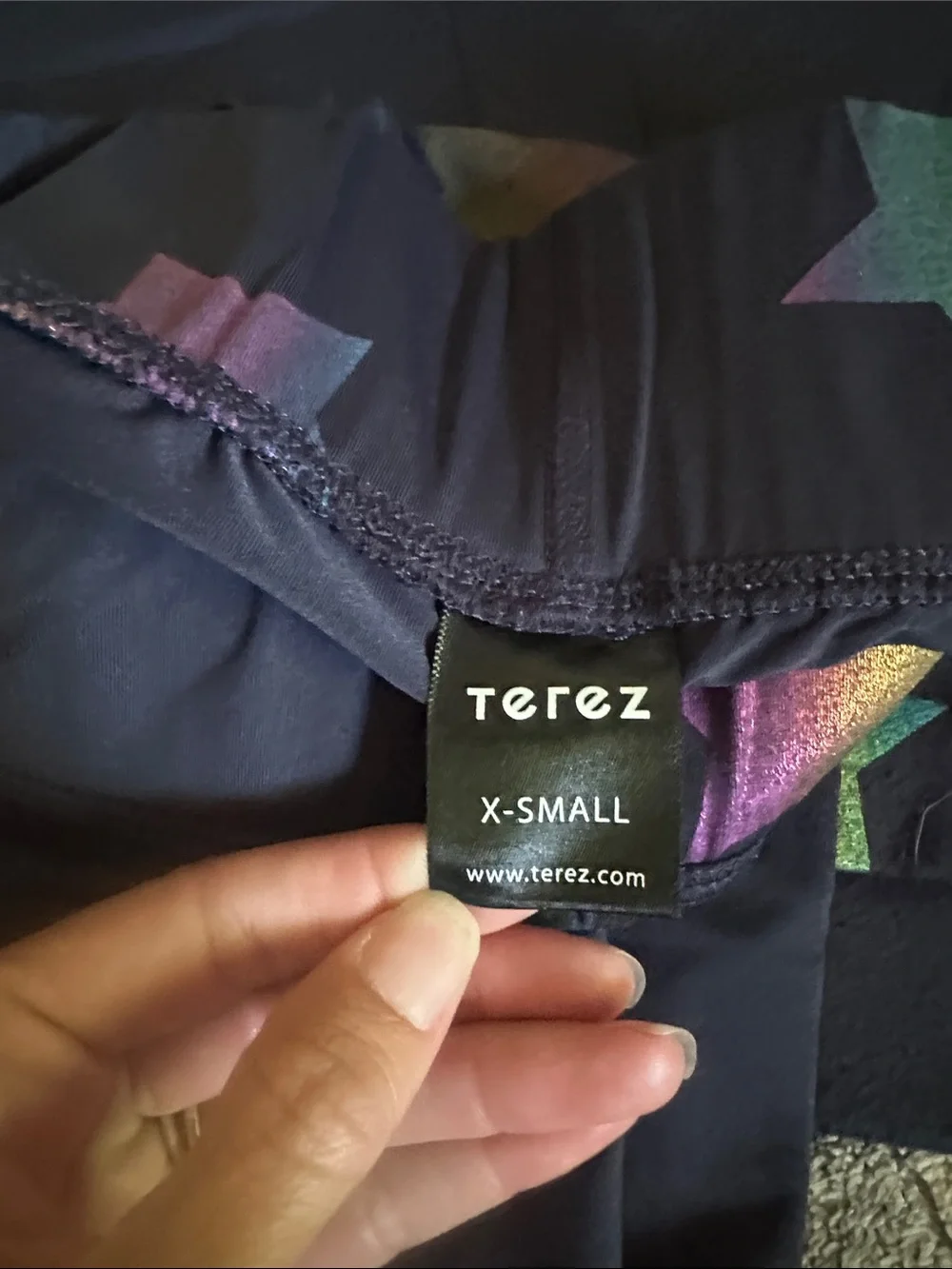 Terez Navy Rainbow Star Set